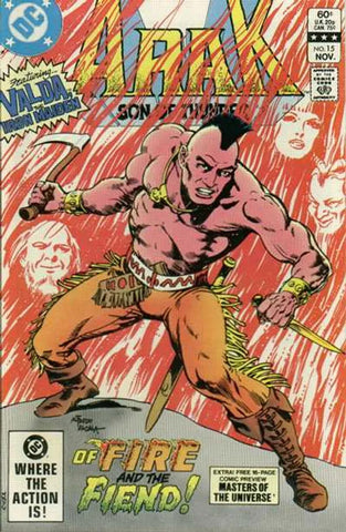 Arak Son of Thunder Issue #15 November 1982 Comic Book