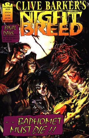 Night Breed Issue #21 November 1992 Comic Book