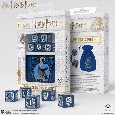 Harry Potter Dice & Pouch Set - Ravenclaw