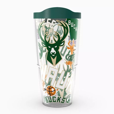 Bucks 24oz All Over Tervis w/ Lid