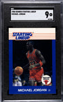Bulls Michael Jordan 1988 Kenner Starting Lineup SGC Graded 9 Single Card (6873886)