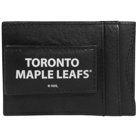 Maple Leafs Leather Cash & Cardholder Magnetic Name