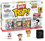 Funko Pop Vinyl Bitty Pop! 4-Pack - Disney & Pixar Toy Story - Forky/Sheriff Woody/Gabby Gabby/Mystery