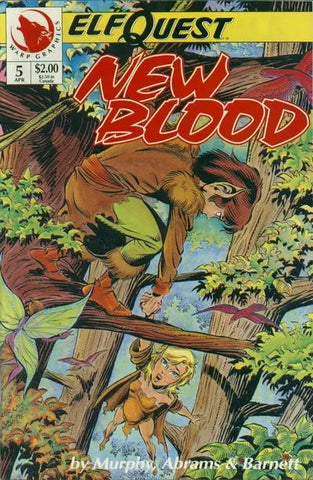 Elfquest: New Blood Issue #5 April 1994 Comic Book