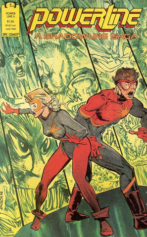 Powerline Issue #3 March 1989 Comic Book