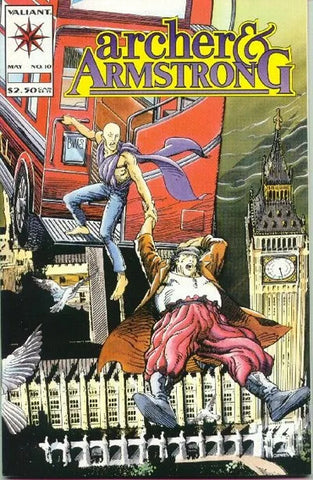 Archer & Armstrong Issue #10 May 1993 Comic Book