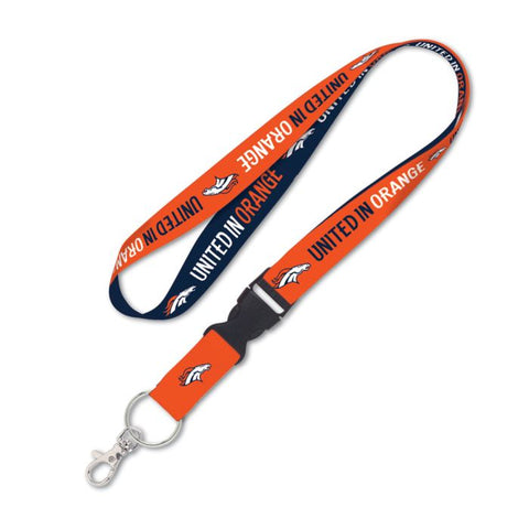 Broncos Lanyard Reversible Slogan