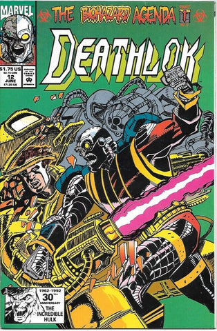 Deathlok Issue #12 June 1992 Comic Book