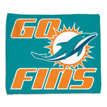 Dolphins Rally Towel Spectra 15"x18" Slogan