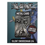 Yu-Gi-Oh Embossed Metal Card Limited Edition - Silent Swordsman Lv4