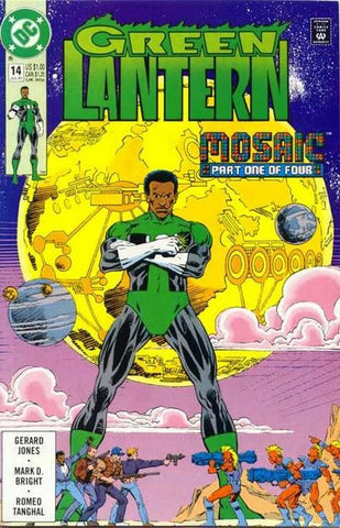 Green Lantern Issue #14 July 1991 Comic Book