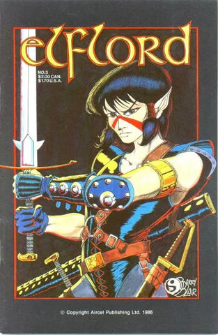 Elflord Issue #3 May 1986 Comic Book