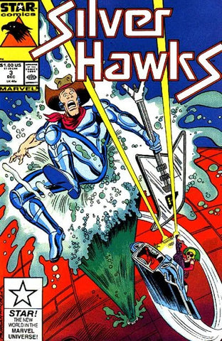 Silver hawks Issue #3 December 1987 Comic Book