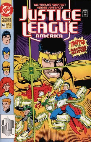 Justice League: America Issue #62 May 1992 Comic Book
