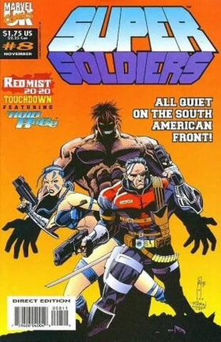 Super Soldiers Issue #8 November 1993 Comic Book