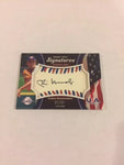 USA Chris Hernandez 2008 Sweet Spot #21/37 Autographed Ball Relic Single Card