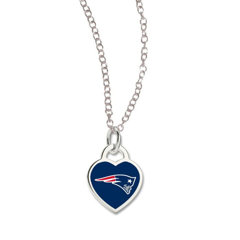 Patriots Necklace w/ 3D Heart