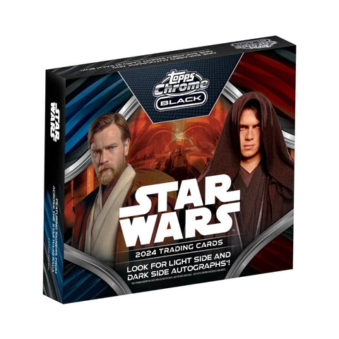 2024 Topps Chrome Black Star Wars Hobby Box