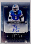 Lions Terrion Arnold 2024 Topps Midnight No.SMA-TA #30/35 Autographed Rookie Single Card