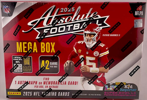 2025 Panini Absolute NFL Hobby Mega Box