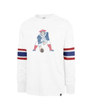 Patriots Mens Shirt Double Header Premier Brex Long Sleeve