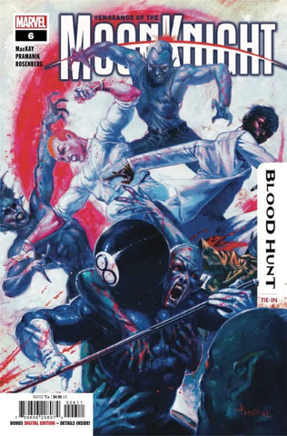 Moon Knight: Vengeance of Issue #6 June 2024 Cover A Comic Book