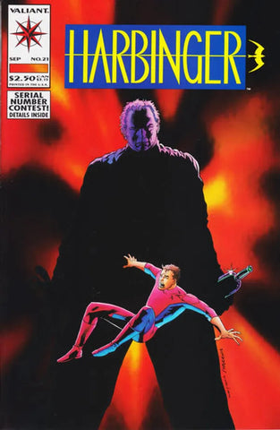 Harbinger Issue #21 September 1993 Comic Book