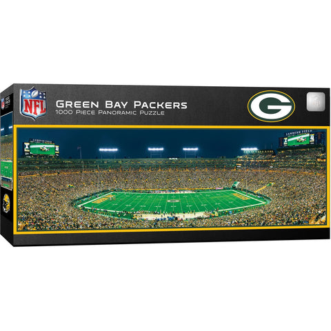 Packers 1000-Piece Panoramic Puzzle Center View