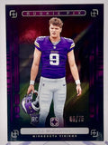 Vikings JJ McCarthy 2024 Panini Photogenic No.9 #68/75 Rookie Single Card