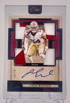 49ers Fred Warner 2024 Panini One No.59 #66/99 Autographed Relic Single Card