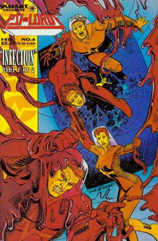 PSI-Lords Issue #6 February 1995 Comic Book