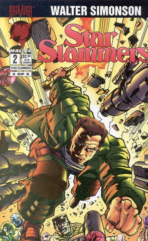 Star Slammers Issue #2 June 1994 Comic Book