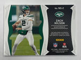 Jets Zach Wilson 2021 Panini Certified No.NG-2 #02/10 Relic Rookie Single Card