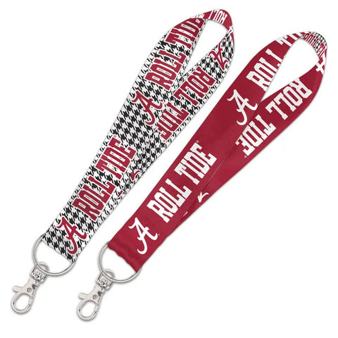 Alabama 1" Lanyard Key Strap Houndstooth