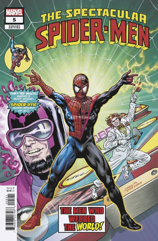 The Spectacular Spider-Men Issue #5 July 2024 Yardin Homage Variant Comic Book