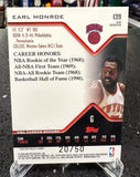 Knicks Earl Monroe 2005 Topps Finest No.139 Blue #20/50 Single Card