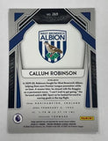 West Bromwich Albion Callum Robinson 2020-21 Prizm EPL No.269 Green Mojo Single Card