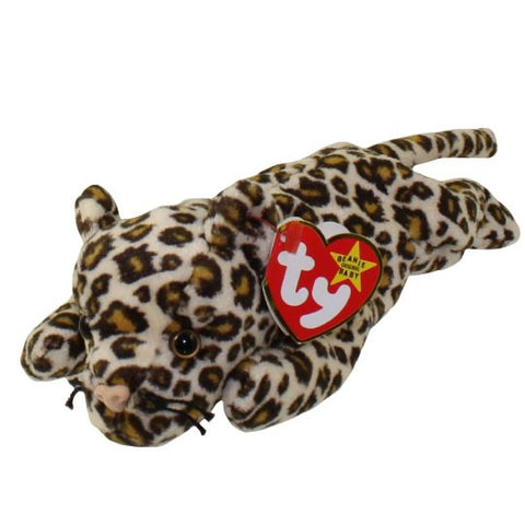 TY Beanie Baby 8.5" - Freckles the Leopard 1996