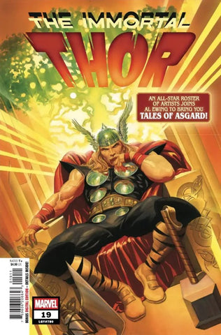 Thor: Immortal Issue #19 LGY#780 January 2025 Cover A Comic Book