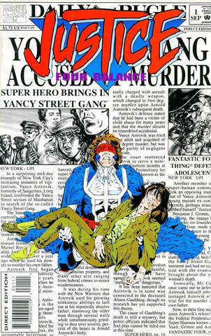 Justice: Four Balance Issue #1 September 1994 Comic Book