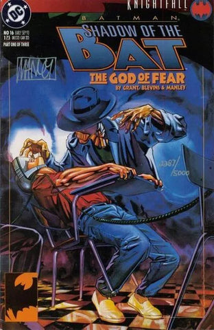 Batman: Shadow of the Bat Issue #16 September 1993 Comic Book