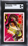 Batman "A" Series 1966 Topps No.25A In the Bat Lab SGC Graded 5 Single Card