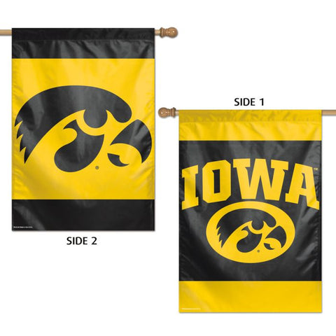 Iowa Vertical House Flag 2-Sided 28x40