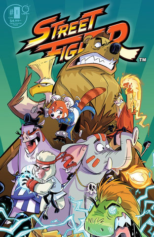 Street Fighter: Prime Issue #0 February 2025 Variant Cover E Comic Book