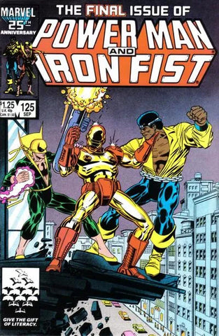 Power Man and Iron Fist Issue #125 September 1986 Comic Book