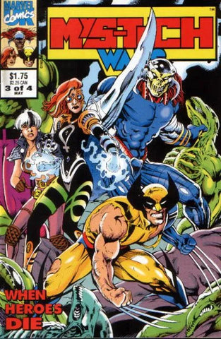 Mys-Tech Wars Issue #3 May 1993 Comic Book