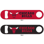 Bulls Long Neck Bottle Opener Metal 2-Sided