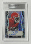 Joseph Ngata 2022 Leaf Flash Pre-Production 1/1 Kaleidoscope Lightning Autographed Rookie Single Card