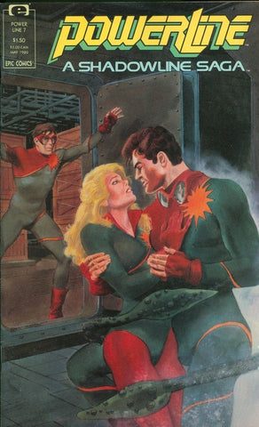 Powerline Issue #7 May 1989 Comic Book