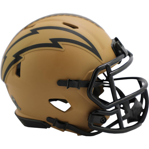 Chargers Mini Helmet Speed Salute to Service 2023